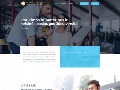 apskaitosgalerija.lt snapshot