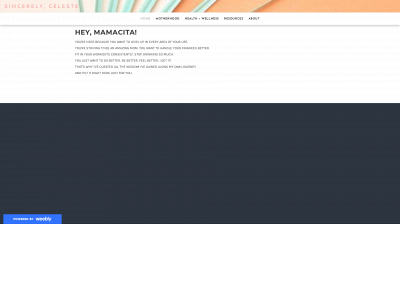 sincerelyceleste.weebly.com snapshot