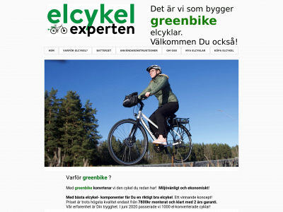 elcykelexperten.se snapshot