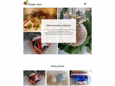 artglass.lt snapshot