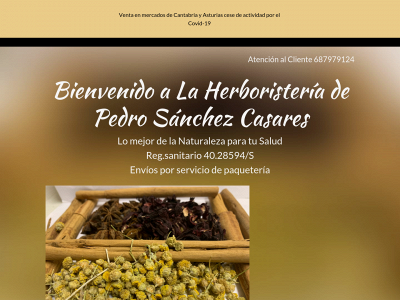 pedrosancheznatural.com snapshot