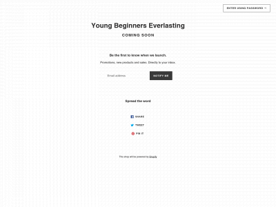youngbeginnerseverlasting.com snapshot