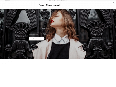 wellmannered.nl snapshot