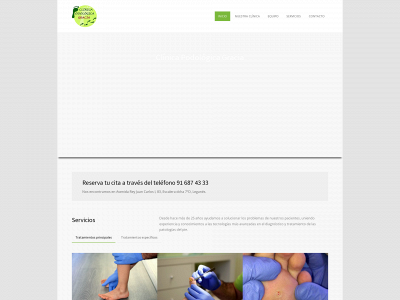especialistasdelpie.es snapshot