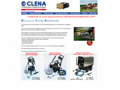 clena.nl snapshot