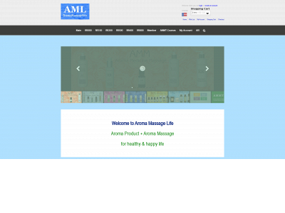 aromamassagelife.com snapshot
