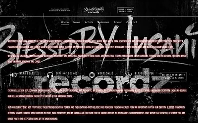 blessedbyinsanityrecordz.com snapshot