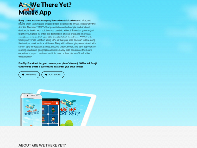 arewethereyetapp.com snapshot