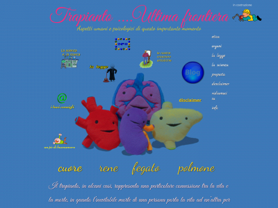trapiantoultimafrontiera.it snapshot