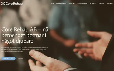 core-rehab.se snapshot