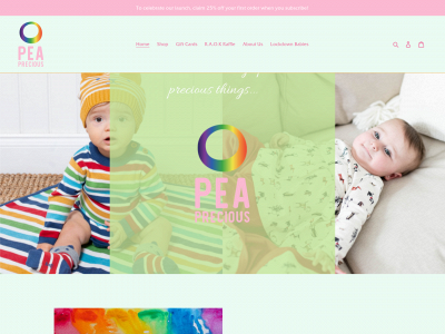 peaprecious.co.uk snapshot
