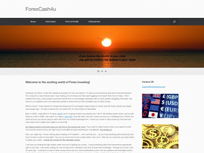 forexcash4u.com snapshot
