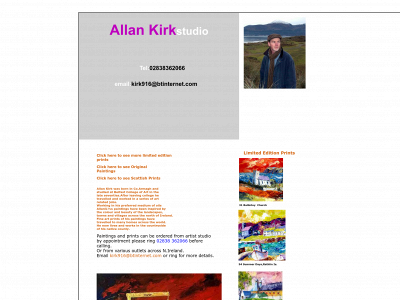 allankirk.co.uk snapshot