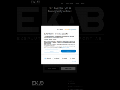 ekspjuthkrantransport.se snapshot