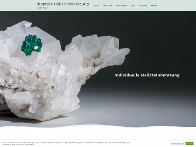 diopteia-heilsteinberatung.ch snapshot