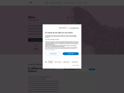 blowhairsalonbcn.com snapshot