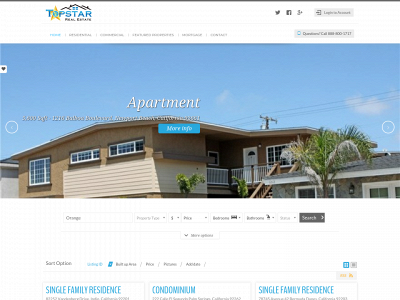 topstarhomes.com snapshot