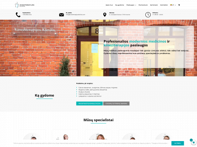 kineziterapijosklinika.com snapshot