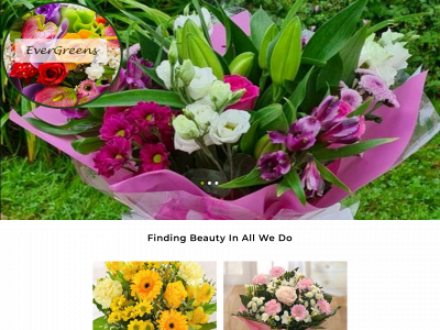 evergreensfloraldesigns.co.uk snapshot