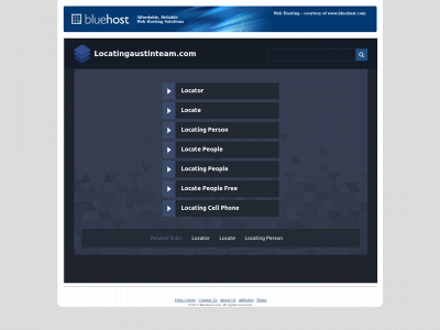 locatingaustinteam.com snapshot