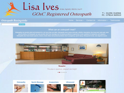 lisaivesosteopathy.co.uk snapshot