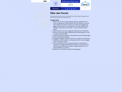 aktionsforum-israel.de snapshot