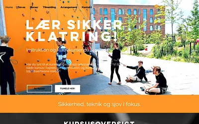 klatrekursus.dk snapshot