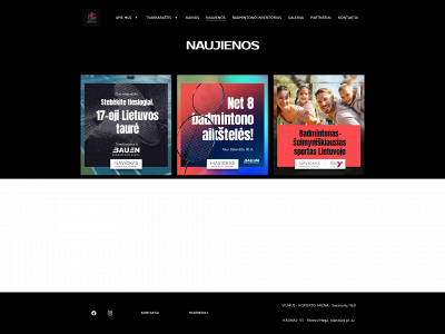 navickasbadminton.lt snapshot