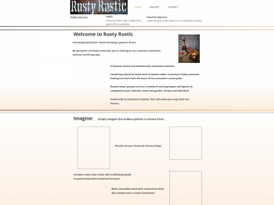 rustyrustic.co.uk snapshot
