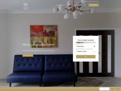 centralhotel.lt snapshot