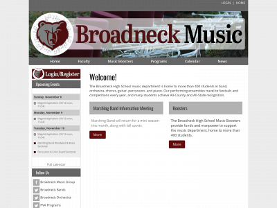www.bhsmusic.org snapshot