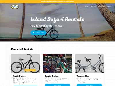 islandsafarirentals.com snapshot