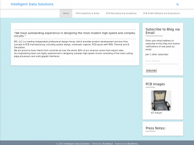 intelligentdatasolutions.tech snapshot
