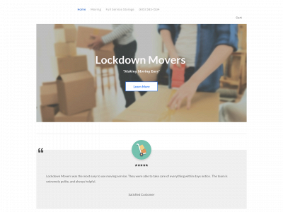 www.lockdownmovers.com snapshot