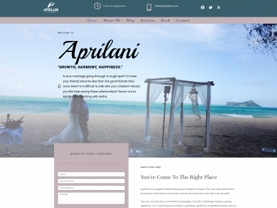 aprilani.com snapshot
