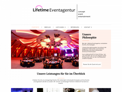 lifetime-eventagentur.de snapshot
