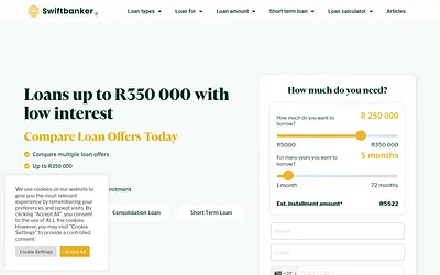 swiftbanker.co.za snapshot