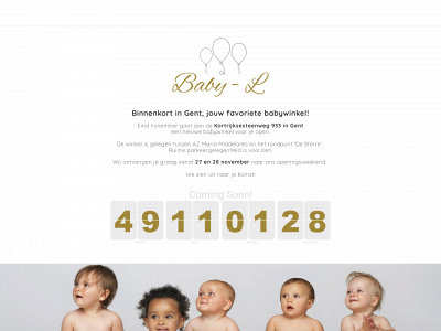 www.baby-l.be snapshot