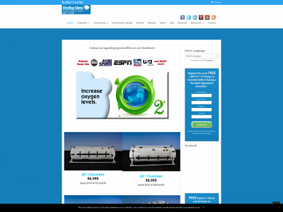 healingdives.com snapshot