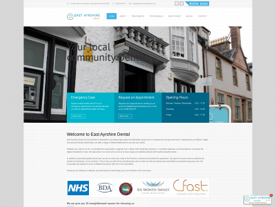 eastayrshiredental.co.uk snapshot