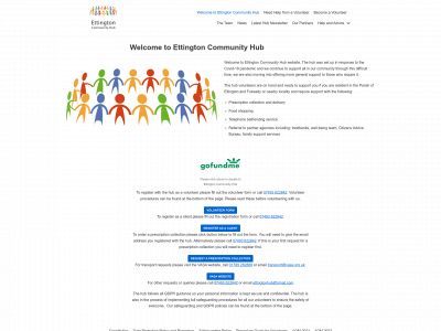ettingtonhub.org snapshot
