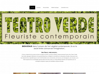 fleuristeteatroverde.com snapshot
