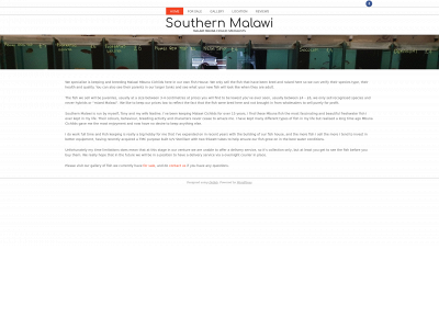 southernmalawi.co.uk snapshot