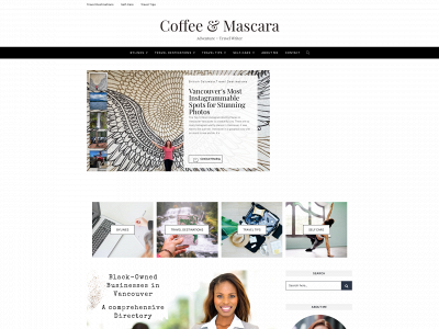 coffeeandmascara.org snapshot