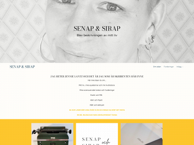 senapochsirap.se snapshot