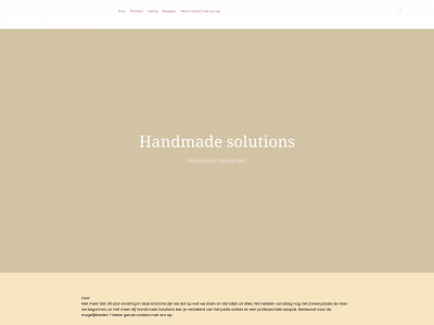handmadesolutions.nl snapshot