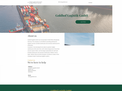 goldhof.de snapshot