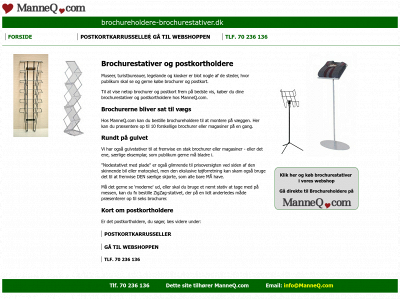 brochureholdere-brochurestativer.dk snapshot
