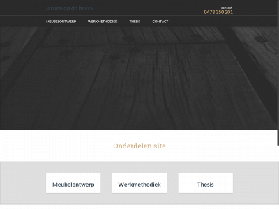 jeroenopdebeeck.com snapshot