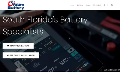 www.onsitebatteryplus.com snapshot